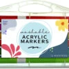 Acrylic Marker 12 Color Set -Toyology Toys tpgitpg496