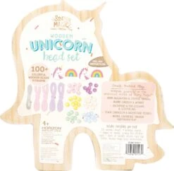 SM Wooden Unicorn Bead Set -Toyology Toys utoc205527 3