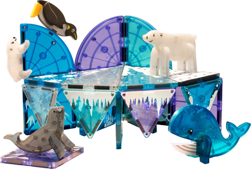Magna-Tiles Arctic Animals 25pc Magna-Tiles Arctic Animals 25pc -Toyology Toys valt21125 4