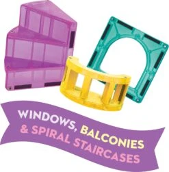 Magna-Tiles Castle - Micromags 48pc 9 Magna-Tiles Castle - Micromags 48pc -Toyology Toys valt242048ca 5