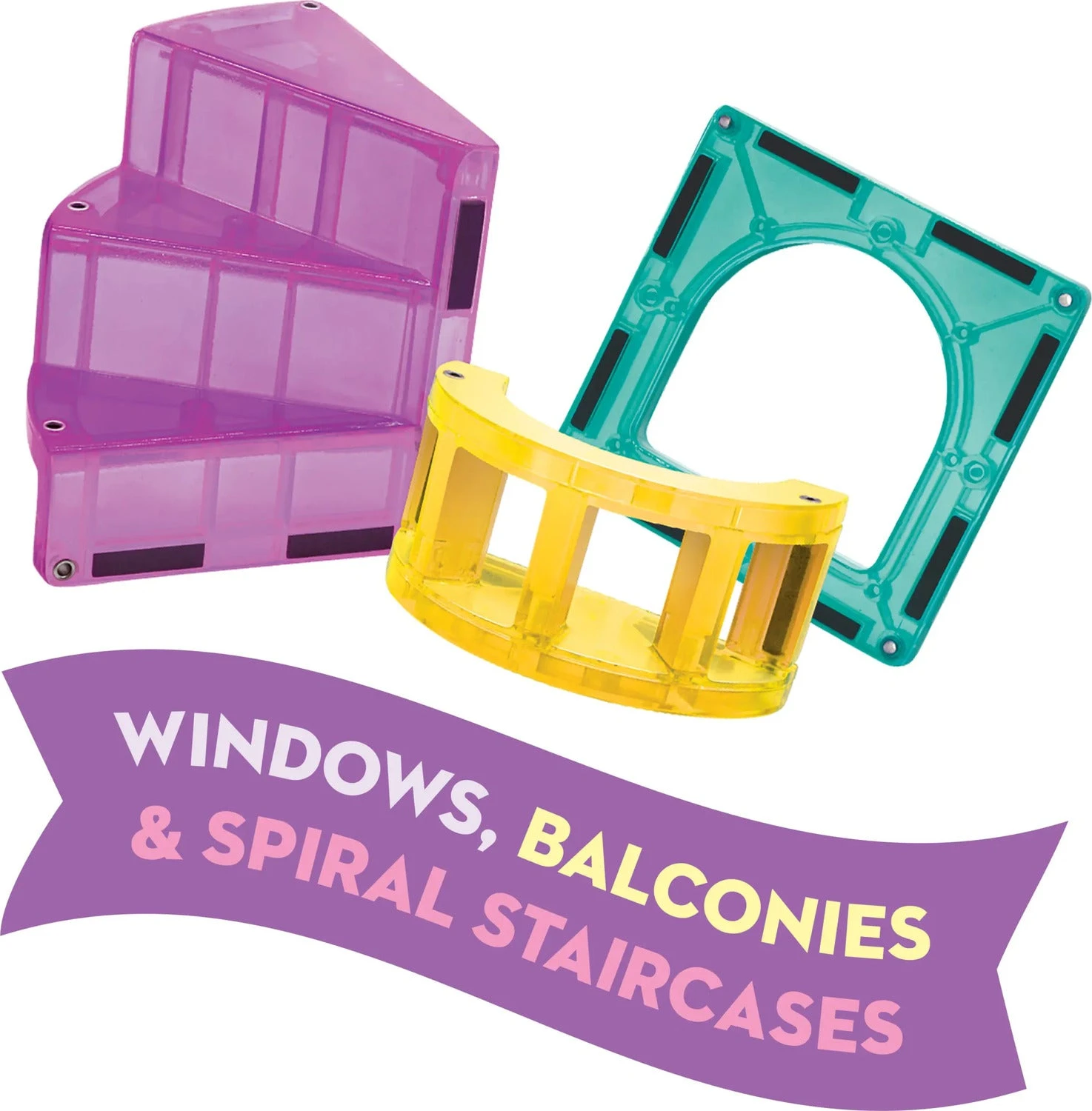 Magna-Tiles Castle - Micromags 48pc Magna-Tiles Castle - Micromags 48pc -Toyology Toys valt242048ca 5