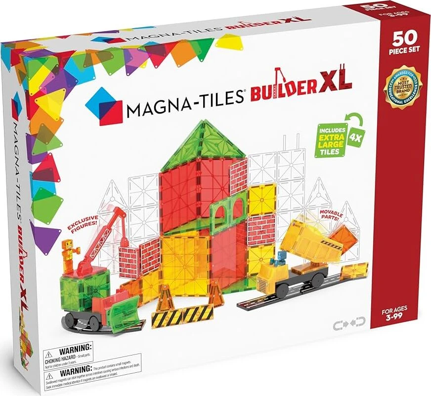 Magna-Tiles Builder XL Magna-Tiles Builder XL -Toyology Toys valt242050tr