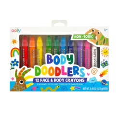 Ooly Body Doodlers - 12 Face & Body Crayons