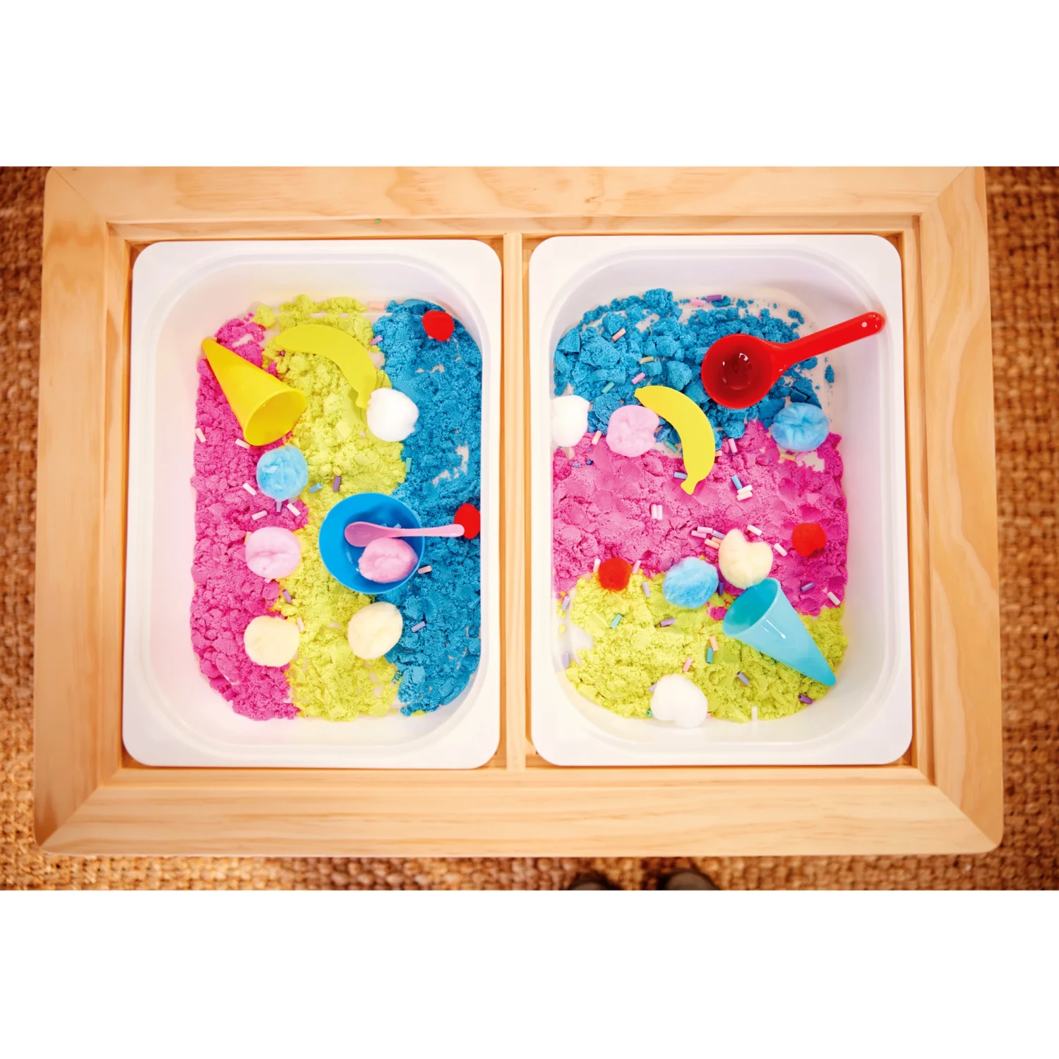 Deluxe Activity Sensory Table Ice Cream Shop Deluxe Activity Sensory Table Ice Cream Shop -Toyology Toys