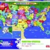 United States Of America Puzzle - 300pc Puzzle 2 United States Of America Puzzle - 300pc Puzzle -Toyology Toys wmpu1021pz 1