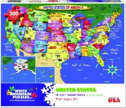 United States Of America Puzzle - 300pc Puzzle