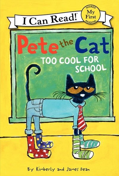 Pete the Cat Too Cool for School (My First) Harper Collins Pete The Cat Too Cool For School (My First) -Toyology Toys